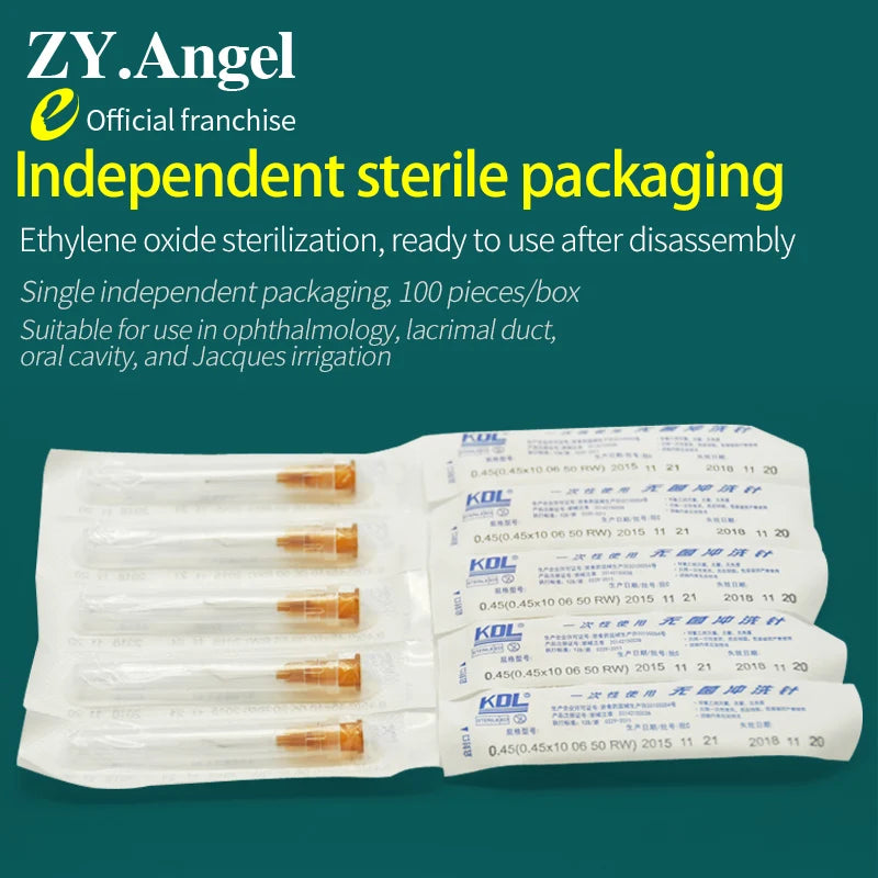 Condolet Disposable Sterile Irrigation Needle for Ophthalmology and Dental Use