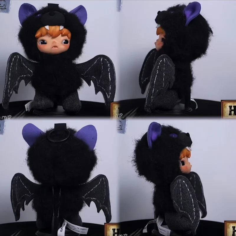 POP MART Hirono After Dark Plush Doll Pendant - Trendy Anime Action Figure Collection
