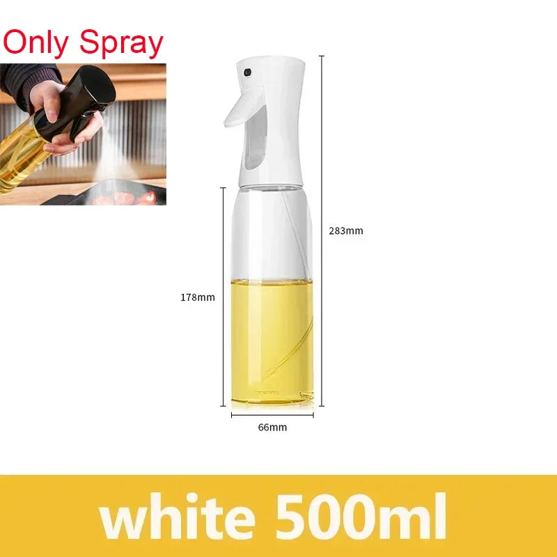 2-in-1 Oil Spray Dispenser Bottle for Cooking & Grilling - Large Capacity