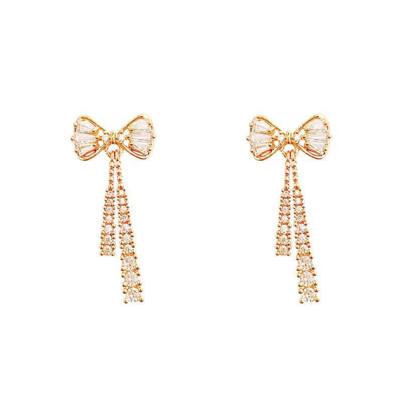 Trendy Crystal Zircon Earrings for Women - Party Jewelry & Gift