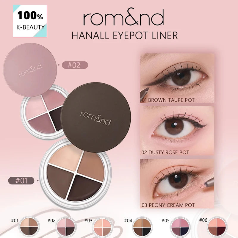 Long-Lasting Eye Liner Pencil with Creamy Texture - Multiple Colors
