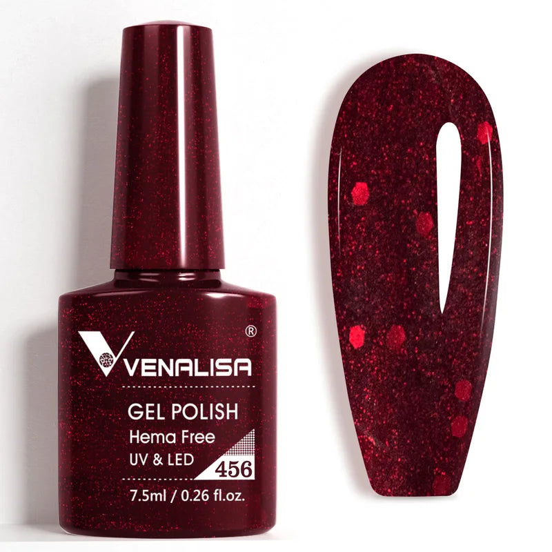 7.5ml Nail Gel Polish UV LED Soak-Off Semi-Permanent Glossy Top Coat