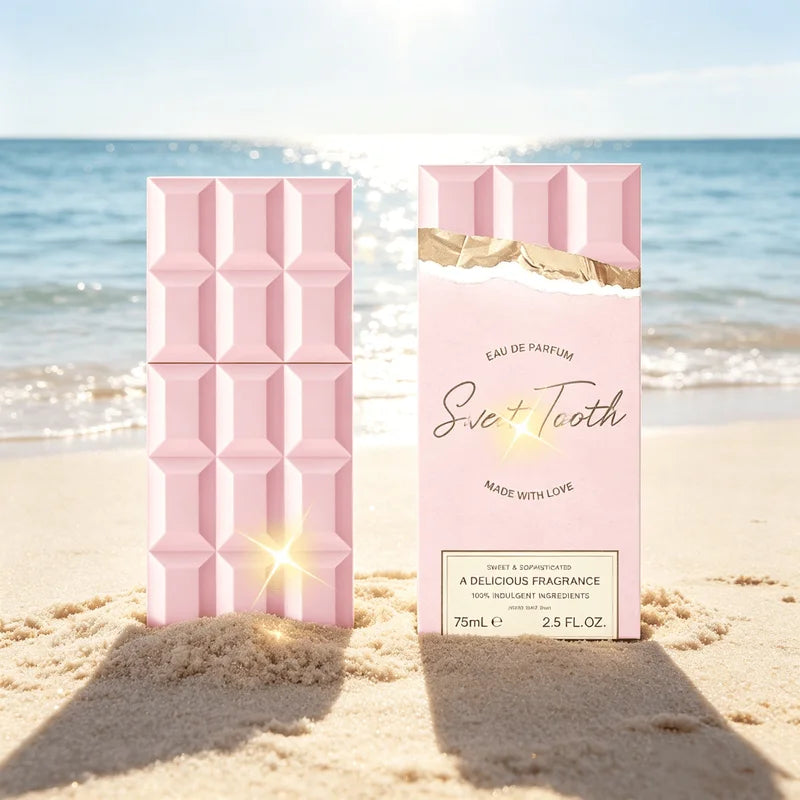 Women’s Chocolate Scent Perfume Spray with Sandalwood, Long-Lasting Fragrance