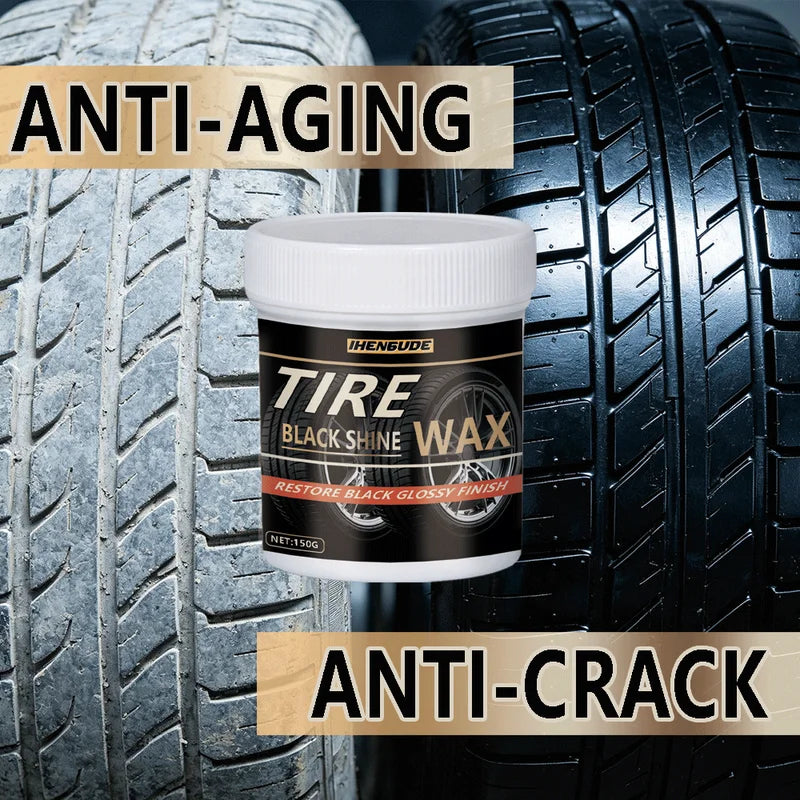 High Gloss Tire Wax - Long-Lasting Car Tire Shine & Protection