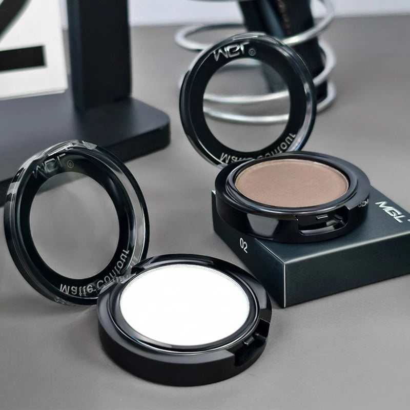 Matte Contour Palette for Natural Daily Makeup, Easy to Blend Face Powder for 3D Nose and Cheek Highlight and Shading