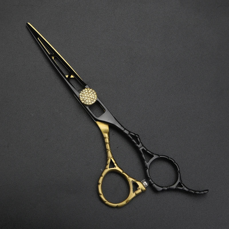 6-Inch Hair Cutting Scissors Thinning Hair Shears Barber Styling Tool