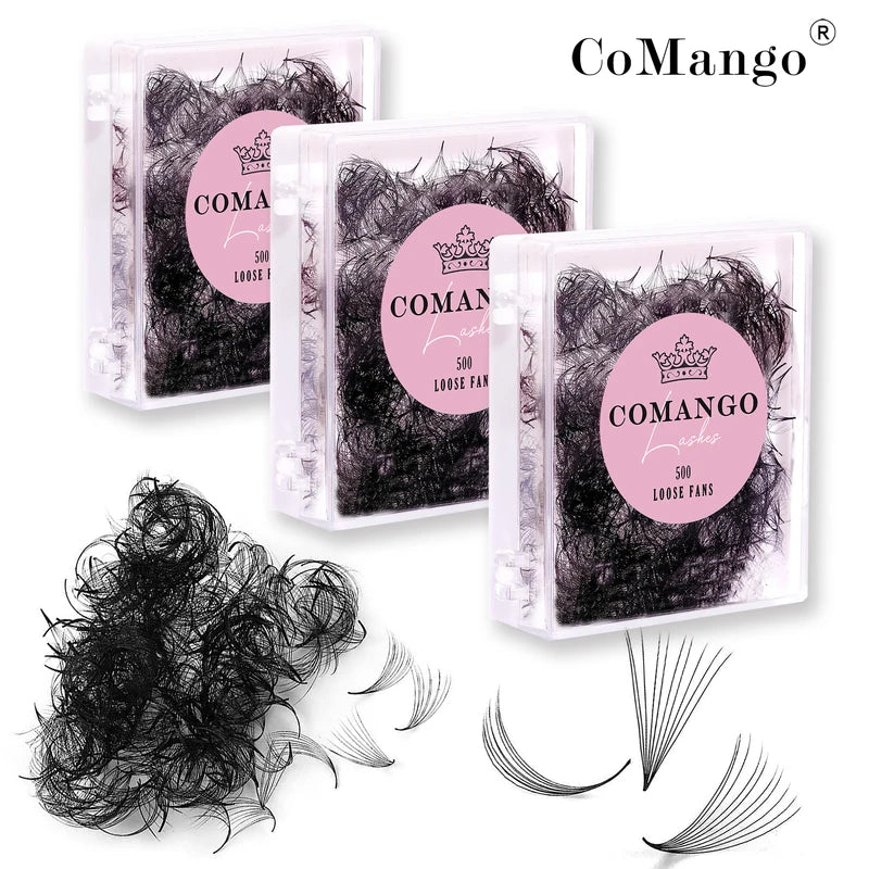 3D-16D Premade Volume Eyelash Fans - Fluffy Natural False Lashes Set