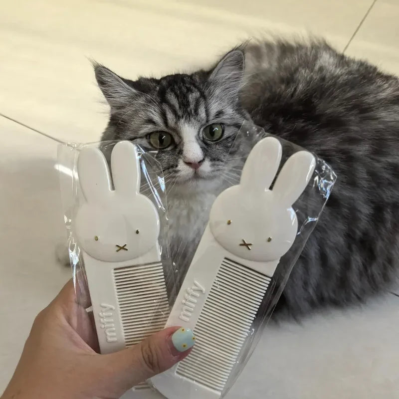 Cute Anti-Static Hair Comb for Long Hair - Portable & Christmas Gift