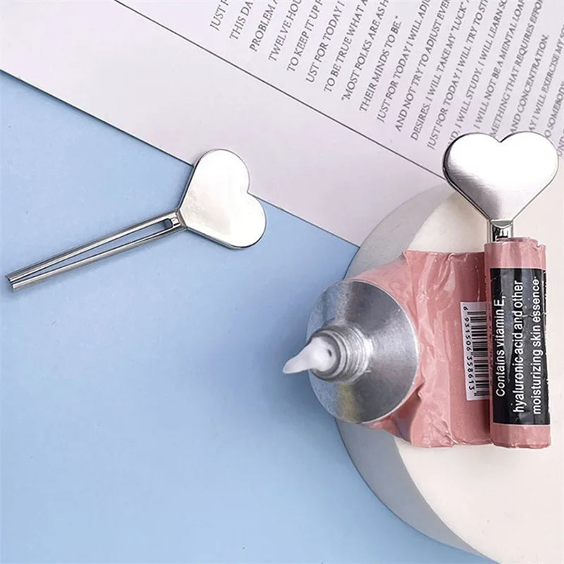 Stainless Steel Toothpaste Squeezer Dispenser Tube Key for Bathroom Accessories