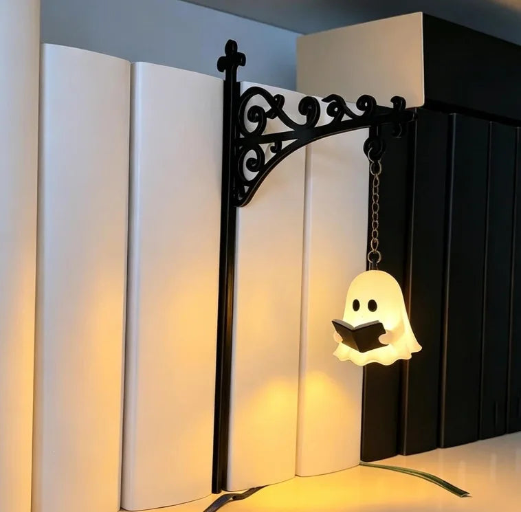 Halloween Retro Wall-Mounted Reading Lamp - Gothic Metal Night Light for Home Decor