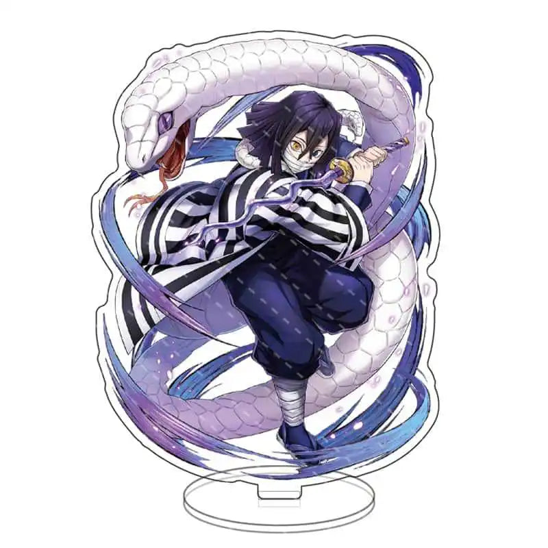 Anime Demon Slayer Acrylic Stands Kimetsu No Yaiba Miniatures & Figurines - Multiple Colors