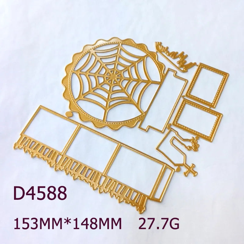 Halloween Pumpkin Basket Metal Cutting Dies & Stencils for Scrapbooking & Card Making