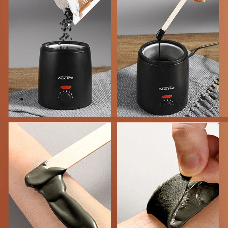 200ml Electric Wax Heater for Hair Removal - Professional & Home Use