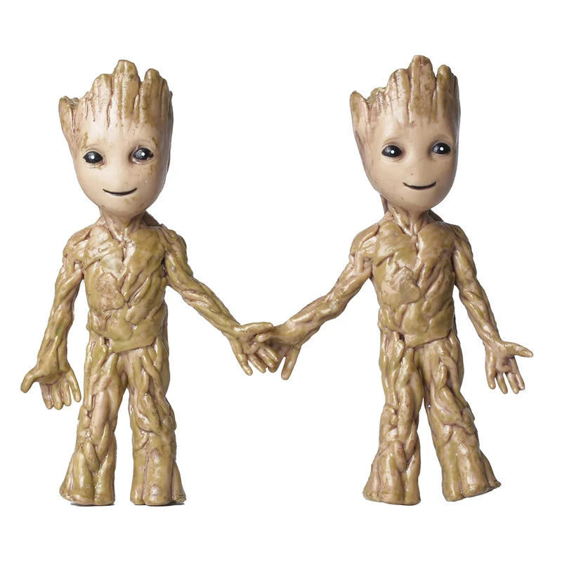 Mini Anime Groot Figurine - Desktop Decor Tree Model, Home Accessories Gift