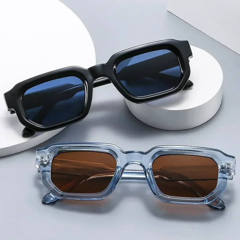 Square Sunglasses for Women & Men UV400 Retro Fashion Shades