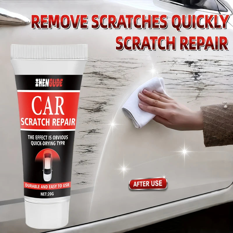 Car Scratch Removal & Polishing Kit - Paint Care & Anti-Scratch Wax