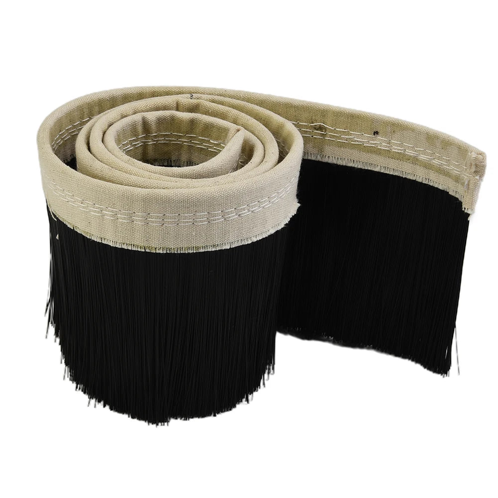 Nylon Dust Cover Brush for CNC Router and Vacuum Cleaner - 70mm/100mm, 1M Length