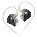 KZ EDXS In-Ear Earphones with Dynamic Driver and Detachable Cable, Noise-Cancelling Wired Earbuds for Sport and High-Res Audio