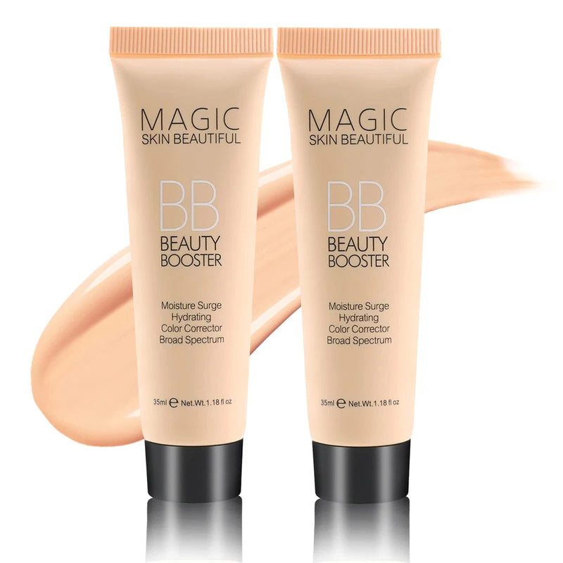 Hydrating BB Cream Foundation & Concealer - Full Coverage, Color Correcting, Moisturizing, Long-Lasting Makeup