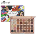 40-Color Eyeshadow Palette with Matte & Shimmer Finishes - Long-Lasting & Highly Pigmented