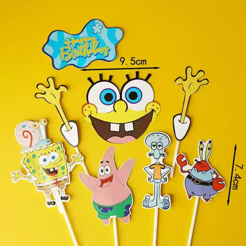 Baby Shower Cake Topper Set for Boy & Girl Birthday Party Decorations