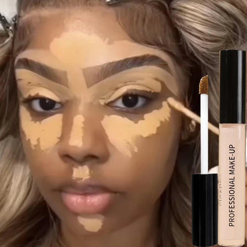 Full Coverage Face Concealer & Foundation Cream for Acne Dark Circles Waterproof Brightening