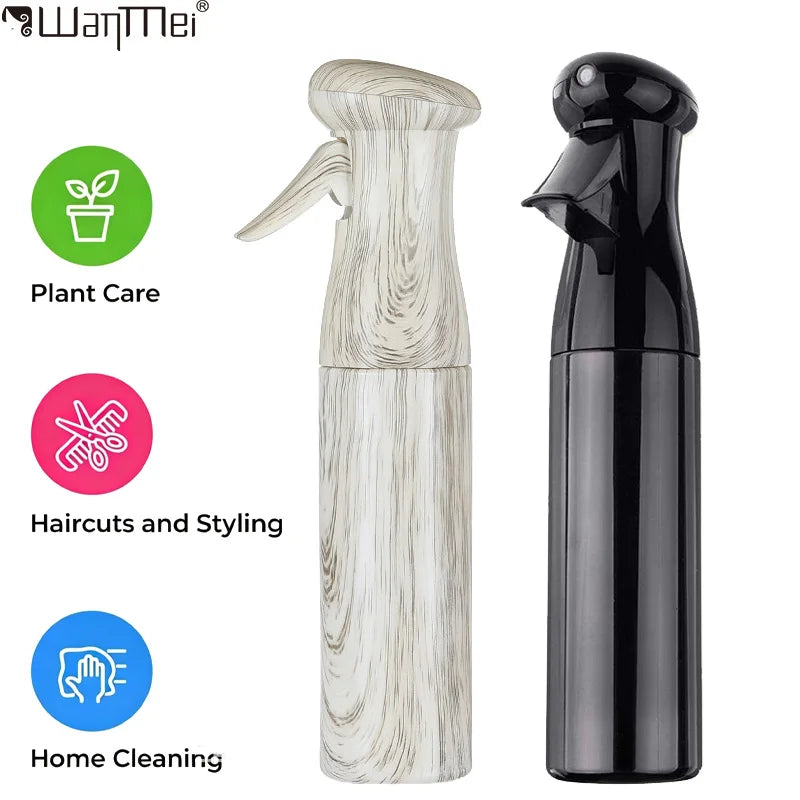 Refillable Fine Mist Spray Bottle for Hair, Gardening & Styling