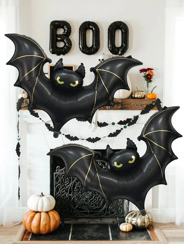 Halloween Large Scary Bat Balloon - Outdoor Party Decorations, Birthday Balloon Decor, Bat Theme Hangings