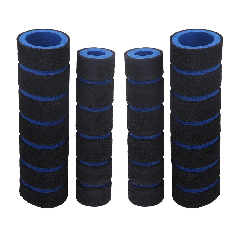 Motorcycle Handlebar Grips Anti-Slip Soft Sponge Brake Cover for Bikes & E-Bikes