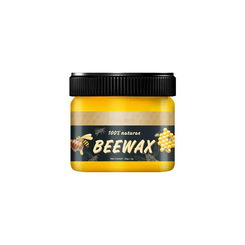 Wood Furniture Polisher Beeswax - Natural, Wear-Resistant Wood Care Wax for Floors & Furniture