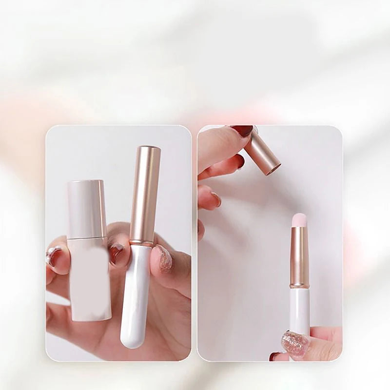 Multipurpose Concealer & Lip Makeup Brush - Soft, Reusable, Professional Tool