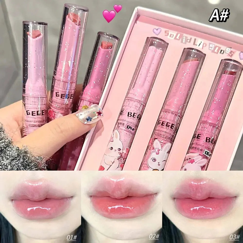 Moisturizing Watery Lip Gloss - Long-lasting Tender Lip Balm in Various Colors