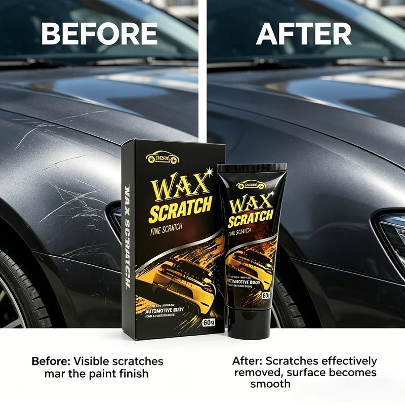 Car Scratch Repair Wax - Fine Scratch Remover & Polish for Automotive Body