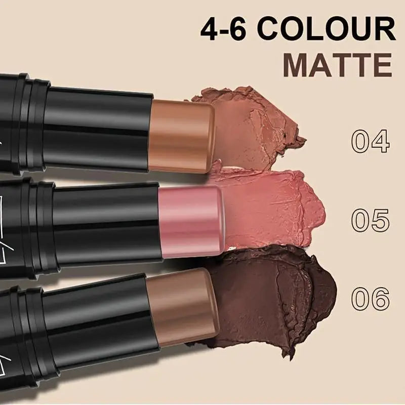 3-in-1 Waterproof Multi-Function Makeup Stick for Face, Eyes & Cheeks, Long-Lasting