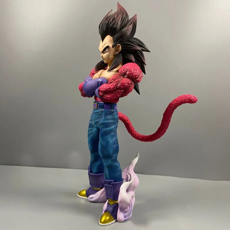 29cm Dragon Ball Super Vegeta & Goku Action Figures SSJ4 Super Saiyan Anime PVC Model