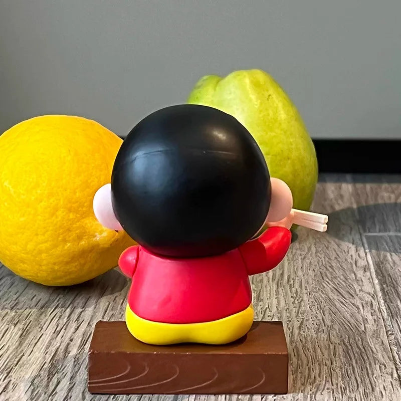 Crayon Shin-chan Cartoon Figurine Car Dashboard Ornament - Creative Interior Decoration