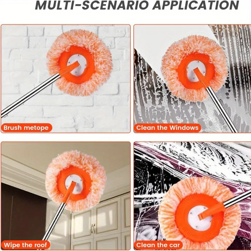 Multi-Use Household Dust Mop for Floors Walls Tile Ceiling Wet Dry Cleaning