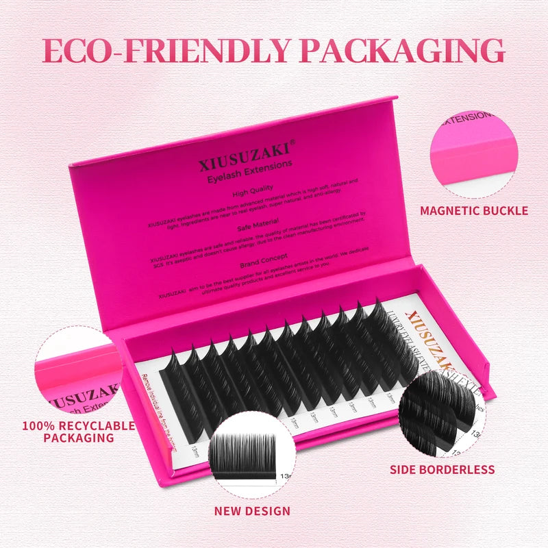 Premade Volume Eyelash Extensions 2D 3D Short Stem False Lashes for Eyelash Extension Supplies