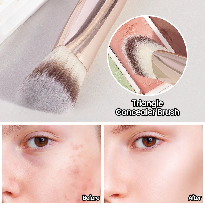Concealer Makeup Brush Triangle Foundation Blending & Concealing Tool