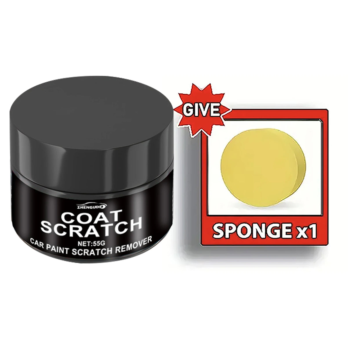 Car Scratch Repair Wax 55g - Universal Vehicle Paint Scratch & Swirl Remover