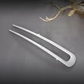 Elegant Silver Gold Color Shell Enamel Hairpin for Women Hair Accessories