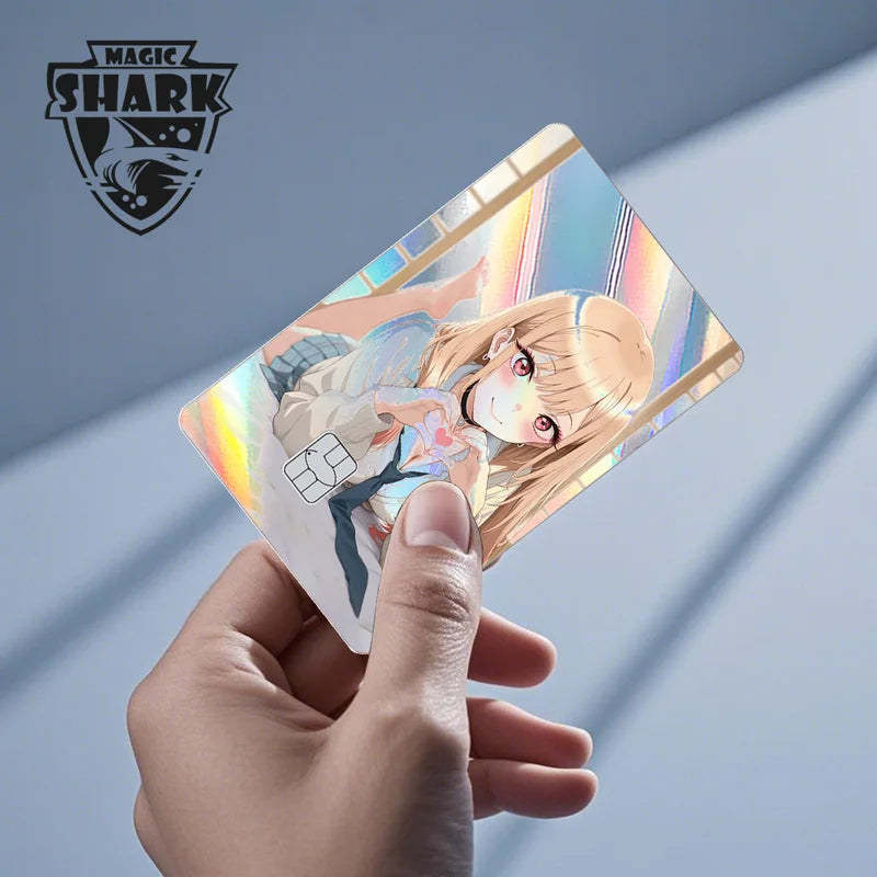 Holographic Sticker Skin Film for Debit and Credit Cards - No Fade