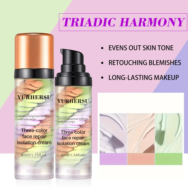 Color Correcting Concealer Cream - Brightening Face Makeup Base