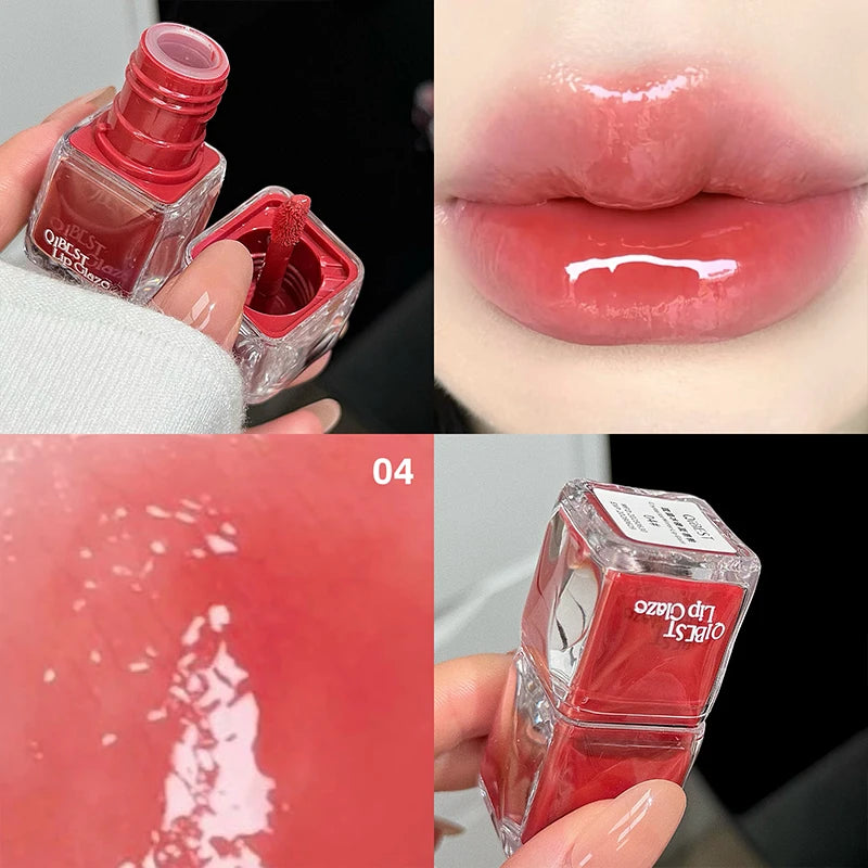 Water Glazed Lip Gloss Moisturizing Long-Lasting Lip Tint - 6g