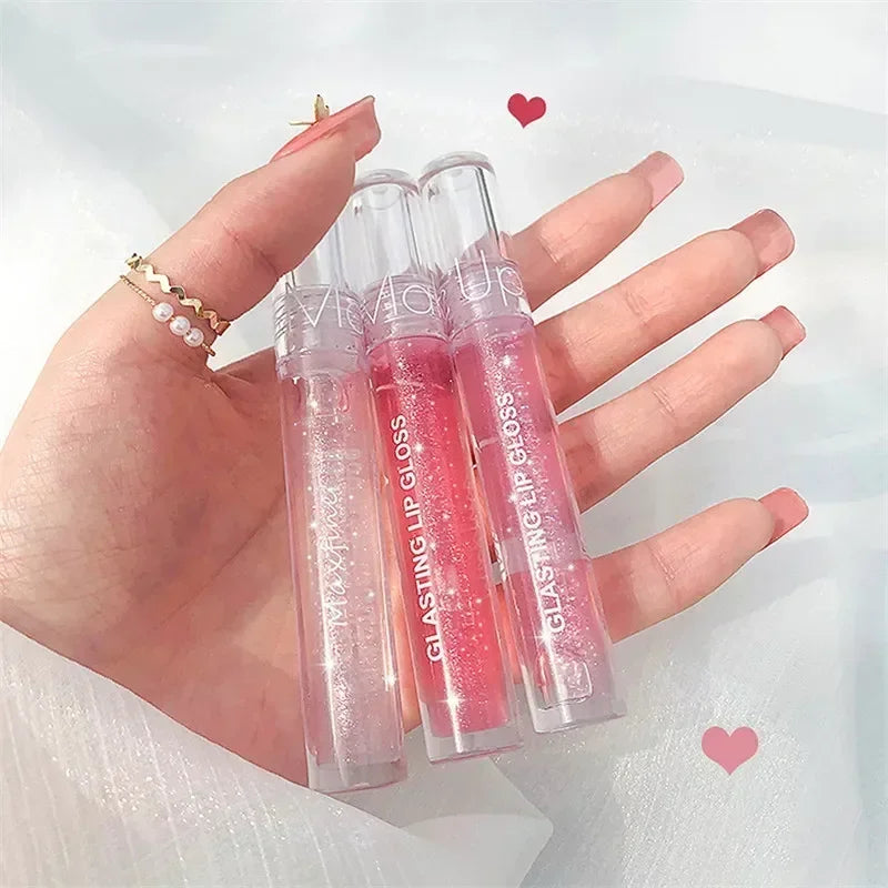 Waterproof Lip Gloss - Moisturizing, Long Lasting, Lip Plumper & Shine