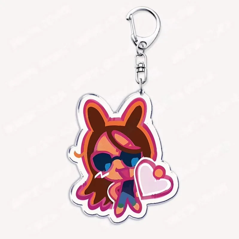 Anime Keychains for Bags & Accessories - Chibis Cartoon Luka Ivan Till Mizi Hyuna Sua