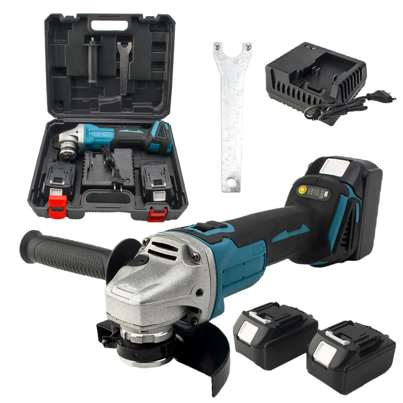 125mm Brushless Cordless Angle Grinder with Variable Speed for Makita 18V Battery