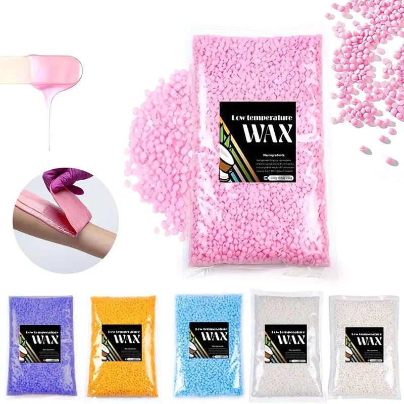 2.2lb Hard Wax Beans for Hair Removal - No Strip Depilatory, Full Body & Bikini
