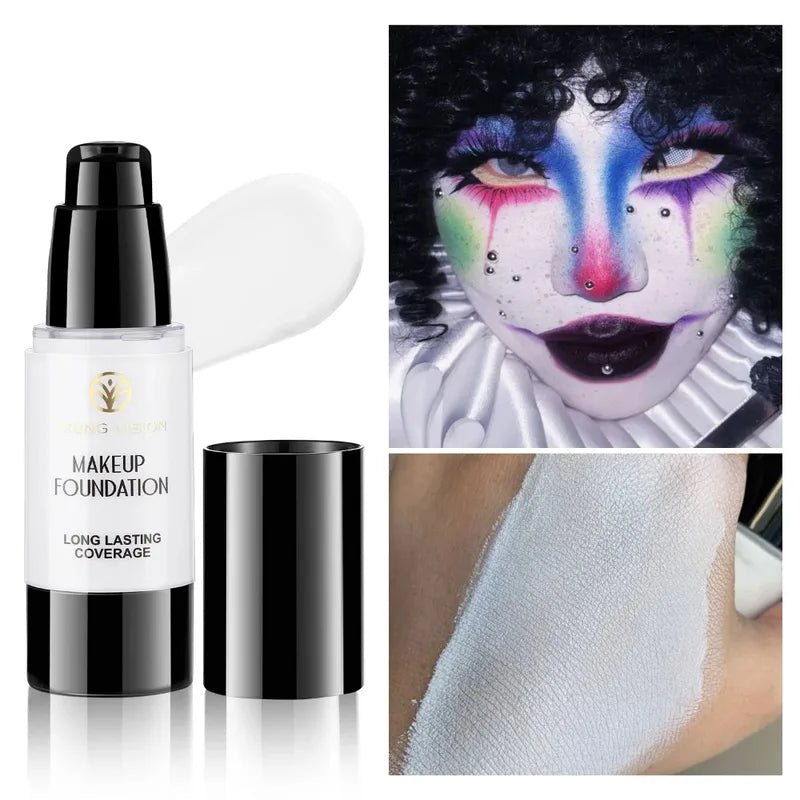 Full Coverage Liquid Foundation Concealer Base Makeup - Multiple Colors
