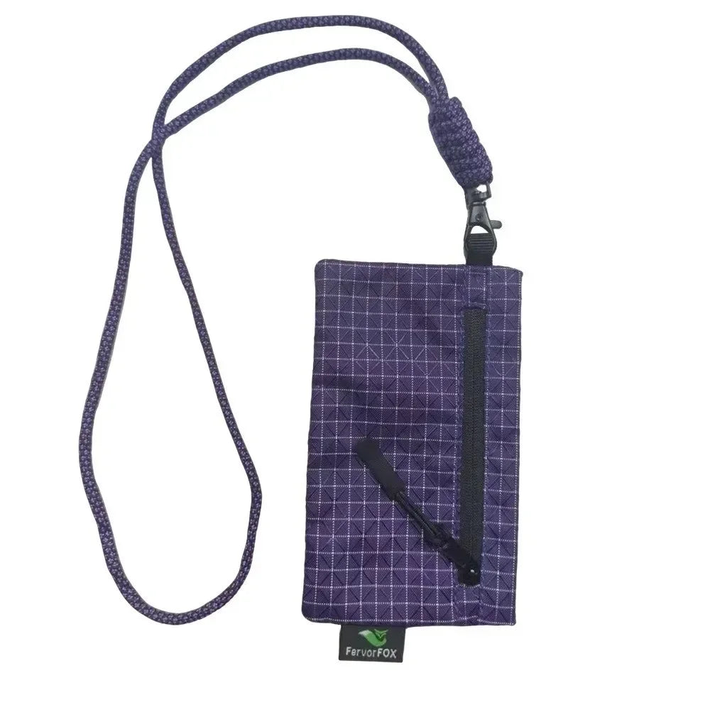 Waterproof Outdoor Storage Bag with Rope and Zipper, Lightweight & Wear-Resistant Organizer